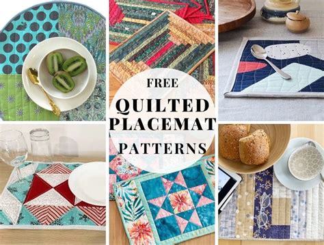 Free Printable Placemat Patterns